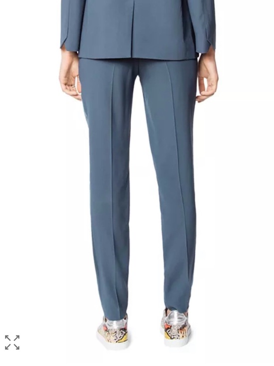 Zadig & Voltaire Prune Satin Pants, Size 40 - Picture 2 of 3